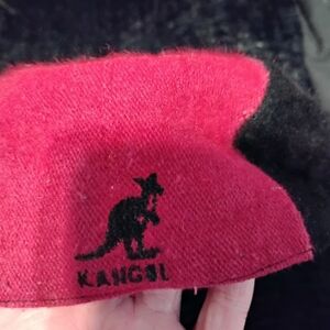 Kangol Red and Black Men's Hat